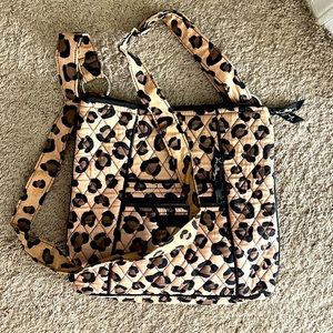 Vera Bradley Cheetah print crossbody bag